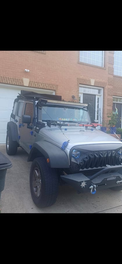 3.5 Inch Lifted 2013 Jeep Wrangler Unlimited Sahara 4WD