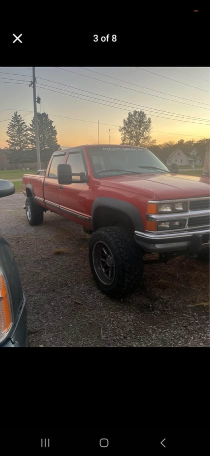 6 Inch Lifted 2000 Chevy K3500 4WD