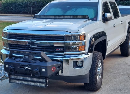 2 inch Lifted 2016 Chevy Silverado 2500 HD 4WD