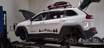 2 inch Lifted 2016 Jeep Cherokee AWD
