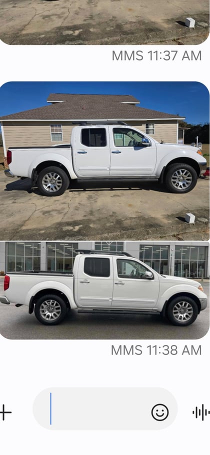 2.5 inch Lifted 2012 Nissan Frontier 4WD