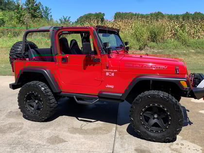 4 Inch Lifted 2002 Jeep Wrangler TJ 4WD