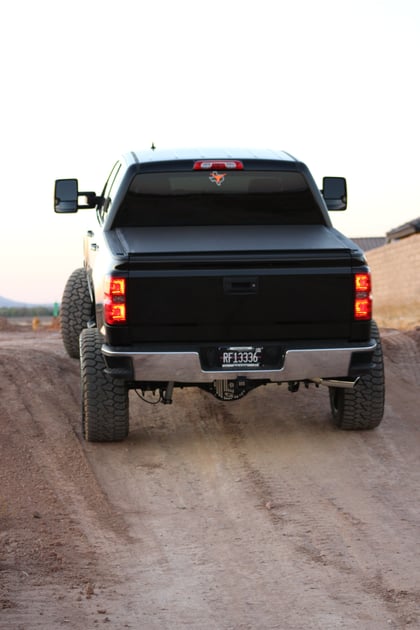 7 Inch Lifted 2015 Chevy Silverado 1500 2WD