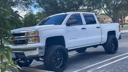 7 Inch Lifted 2014 Chevy Silverado 1500 2WD