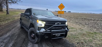 2 inch Lifted 2023 Chevy Silverado 1500 LT Trail Boss 4WD