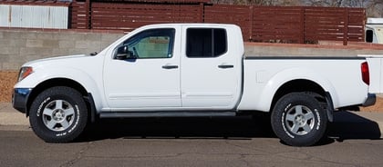 2.5 inch Lifted 2008 Nissan Frontier 4WD