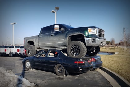 7 Inch Lifted 2015 GMC Sierra 1500 4WD
