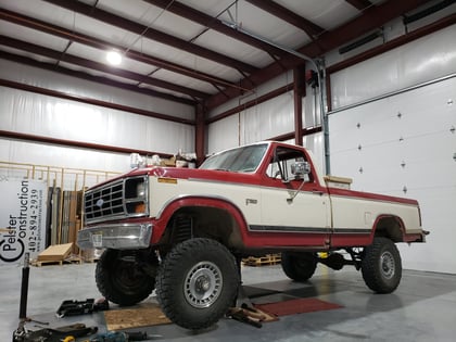 4 Inch Lifted 1983 Ford F-150 4WD