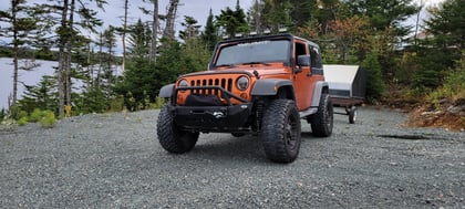 3.5 Inch Lifted 2011 Jeep Wrangler JK (2 Door) 4WD