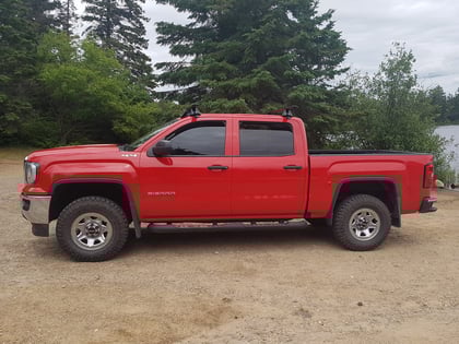 2.5 inch Lifted 2016 GMC Sierra 1500 4WD