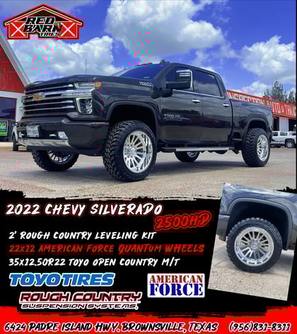 2 inch Lifted 2022 Chevy Silverado 2500 HD 4WD