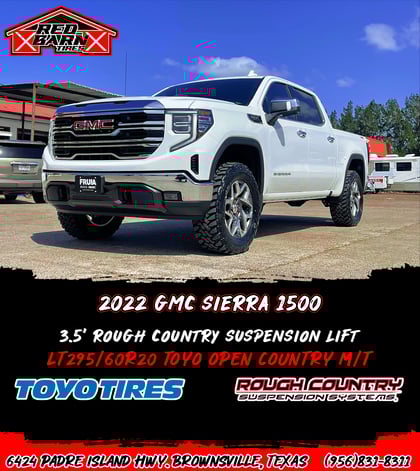 3.5 Inch Lifted 2022 GMC Sierra 1500 4WD