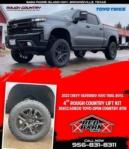 4 Inch Lifted 2022 Chevy Silverado 1500 4WD