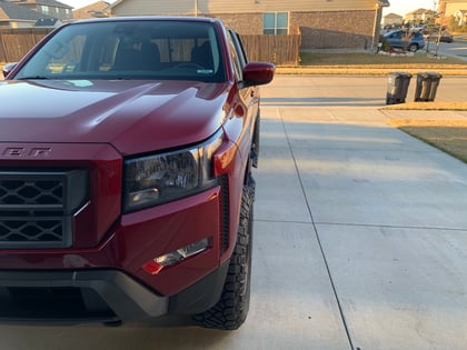 2.5 inch Lifted 2022 Nissan Frontier 4WD