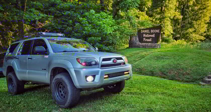 2 inch Lifted 2007 Toyota 4Runner 4WD