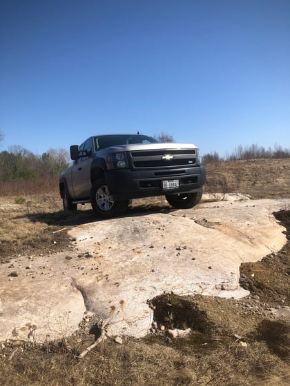 2 inch Lifted 2009 Chevy Silverado 1500 4WD