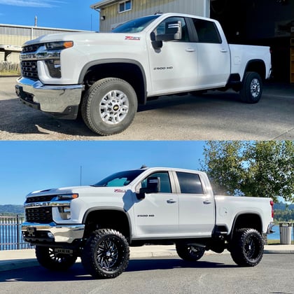 7 Inch Lifted 2021 Chevy Silverado 2500 HD 4WD