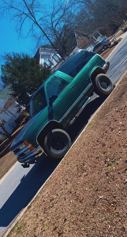 7.5 Inch Lifted 1995 Chevy Tahoe 4WD