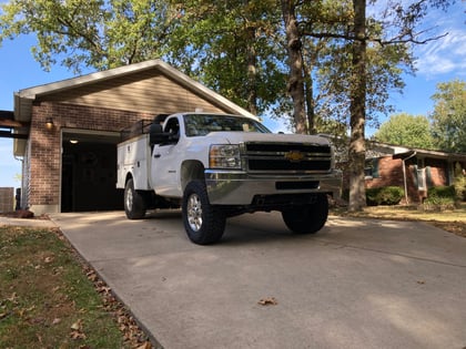 3.5 Inch Lifted 2012 Chevy Silverado 3500 HD 4WD