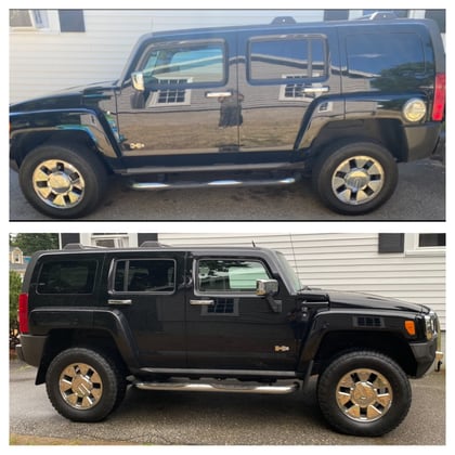 2.5 inch Lifted 2008 Hummer H3 4WD