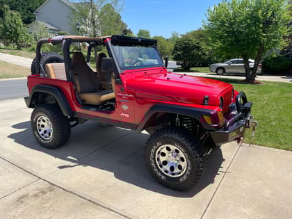 4 Inch Lifted 1997 Jeep Wrangler TJ 4WD