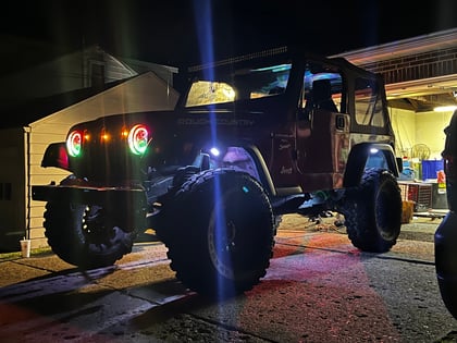 4 Inch Lifted 1998 Jeep Wrangler TJ 4WD