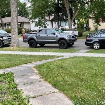 2.5 inch Lifted 2021 Ford Ranger 4WD