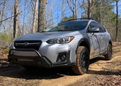 2 inch Lifted 2020 Subaru Crosstrek 4WD