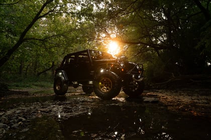 3.5 Inch Lifted 2011 Jeep Wrangler Unlimited Sahara 4WD