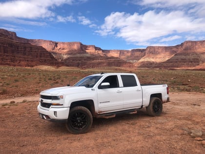 3.5 Inch Lifted 2017 Chevy Silverado 1500 4WD