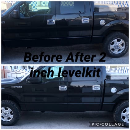 2 inch Lifted 2014 Ford F-150 4WD