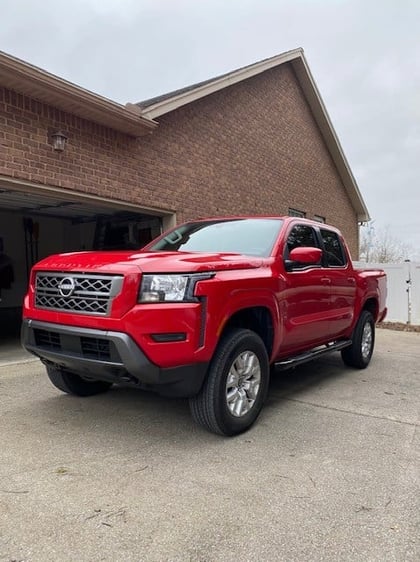 2.5 inch Lifted 2022 Nissan Frontier 4WD