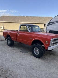 4 Inch Lifted 1969 Chevy K10 Pickup