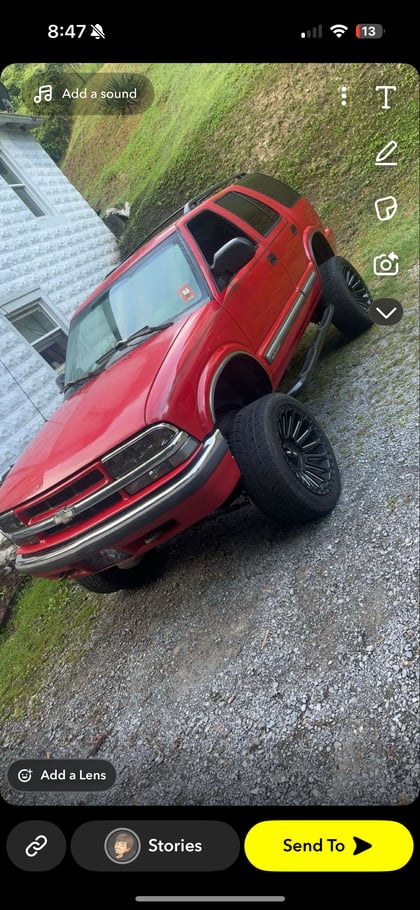 6 Inch Lifted 2001 Chevy Blazer 4WD