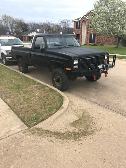 2.5 inch Lifted 1985 Chevy K30 4WD