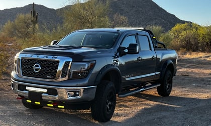 2 inch Lifted 2017 Nissan TITAN XD 4WD