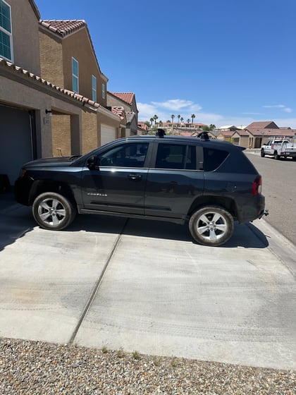 2 inch Lifted 2015 Jeep Compass 4WD