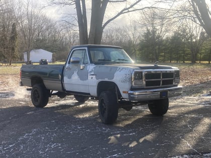 4 Inch Lifted 1993 Dodge W150 4WD