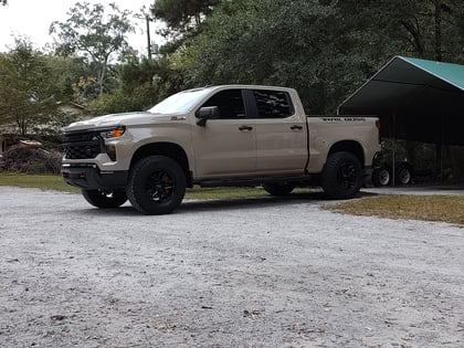 1.5 inch Lifted 2022 Chevy Silverado 1500 Custom Trail Boss