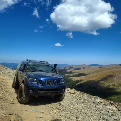 2.5 inch Lifted 2011 Nissan Frontier 4WD