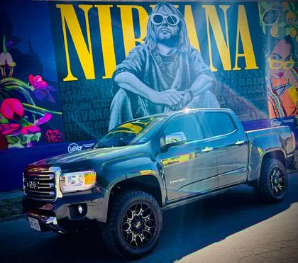 2 inch Lifted 2017 GMC Canyon RWD