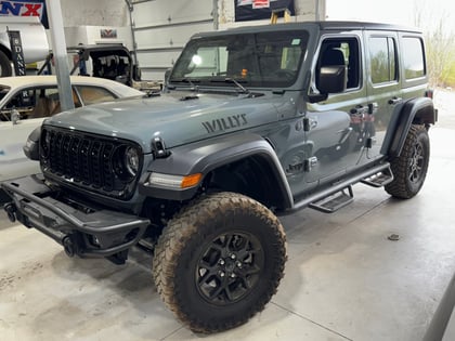 2.5 inch Lifted 2024 Jeep Wrangler Unlimited Willys 4WD