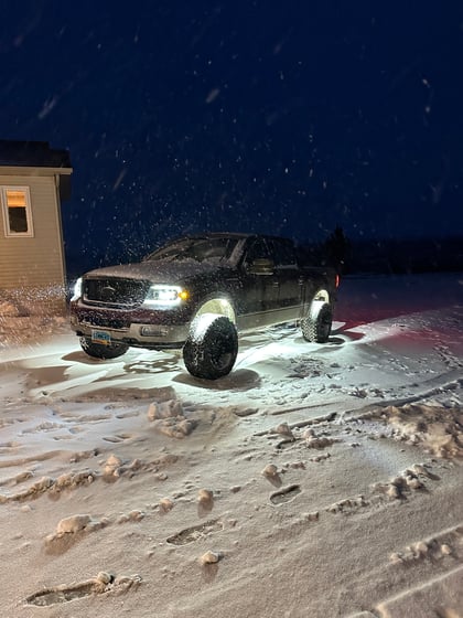 2.5 inch Lifted 2005 Ford F-150 4WD