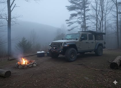 2 inch Lifted 2020 Jeep Gladiator Rubicon