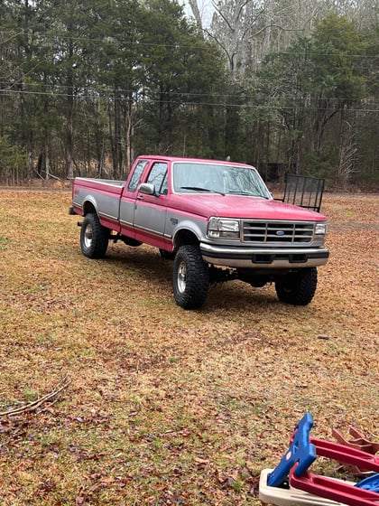 4 Inch Lifted 1994 Ford F-250 4WD