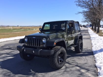 2.5 inch Lifted 2016 Jeep Wrangler JK (2 Door) 4WD