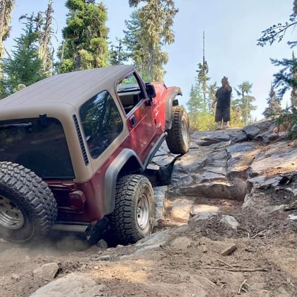 4 Inch Lifted 1998 Jeep Wrangler TJ 4WD