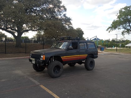 4.5 Inch Lifted 1996 Jeep Cherokee XJ 4WD