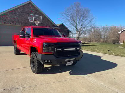 2 inch Lifted 2018 Chevy Silverado 1500 4WD