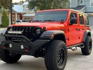2.5 inch Lifted 2018 Jeep Wrangler JL Unlimited 4WD